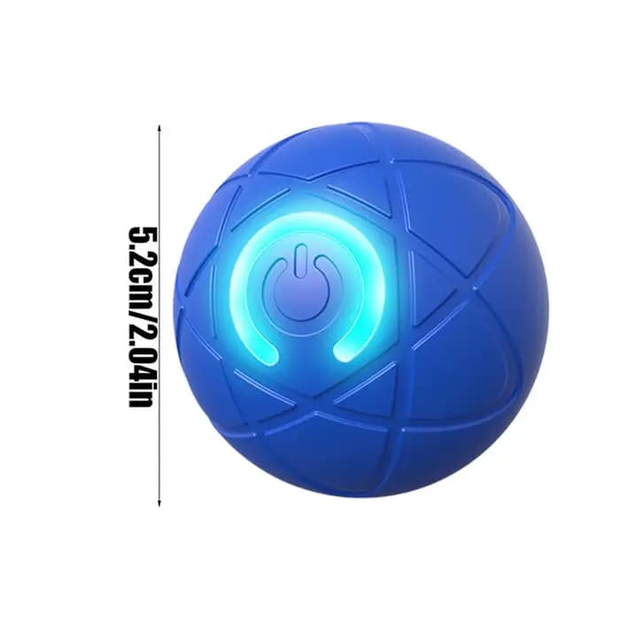 Balle roulante automatique pour chien, jouet interactif intelligent pour animaux de compagnie avec l