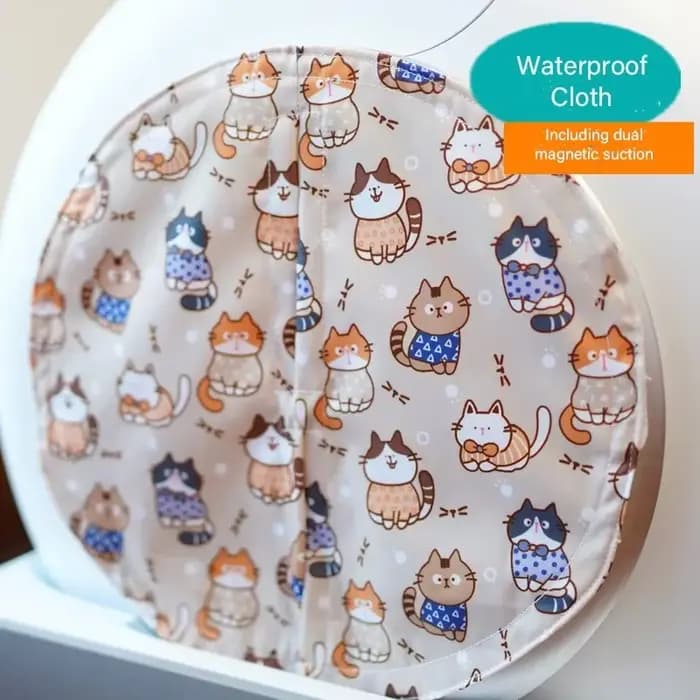Rideau de porte anti-odeur et anti-poussière pour bassin pour chat, pour bac à litière automatique p
