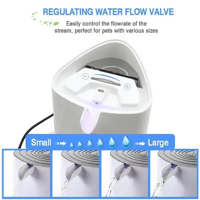 Filtre à charbon actif pour ELSPET/ISYOUNG LED automatique chien chat eau potable fontaine remplacem