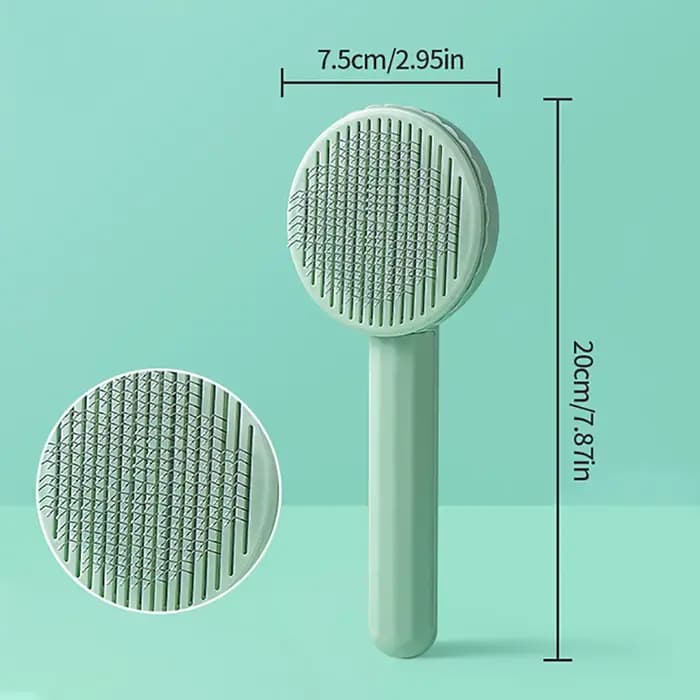Brosse à cheveux pour chien et chat, peigne de toilettage et de soin pour chat, peigne en acier inox