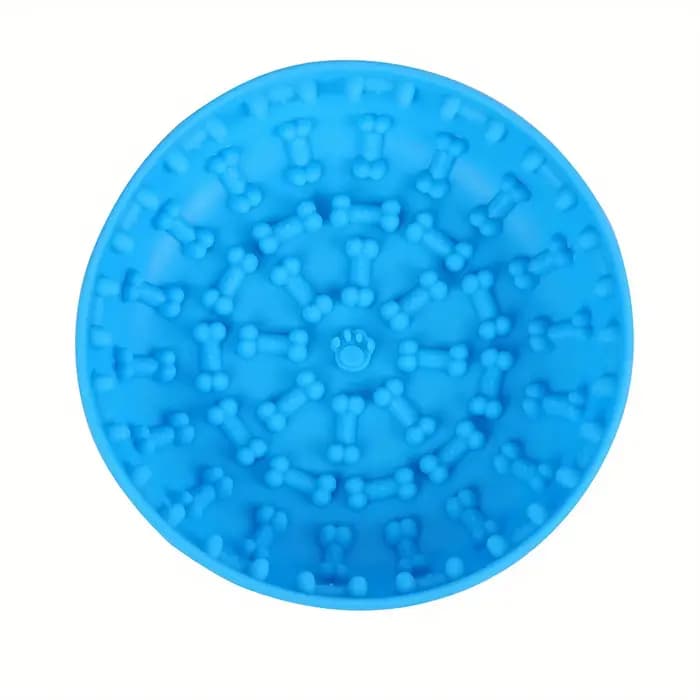 Bol de nourriture lente, mangeoire pour animaux de compagnie, vaisselle, tampons Anti-basculement, v