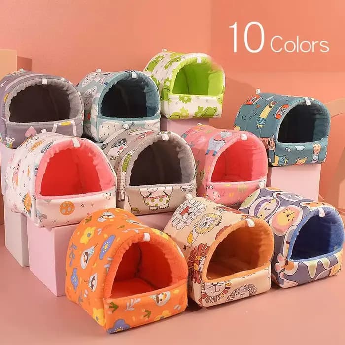 Nid de Hamster mignon, petit Animal, lit de couchage, coussin chauffant d'hiver, Cage suspendue pour