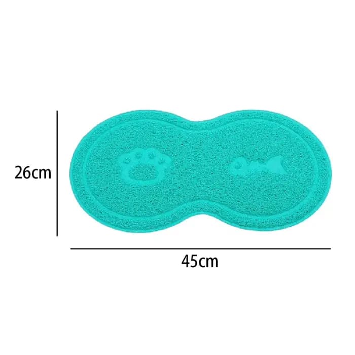Tapis d'alimentation pour animaux de compagnie chien chat manger bol à boire tapis imperméable pour
