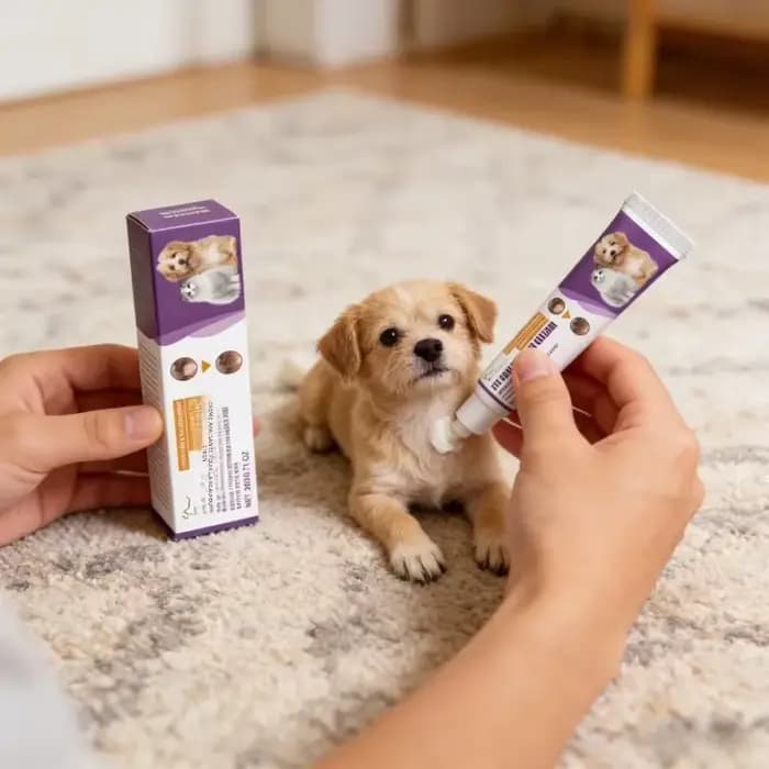 Crème Apaisante pour Peaux Sèches et Irritées des Animaux – Soulagement Anti-Démangeaisons, Traiteme