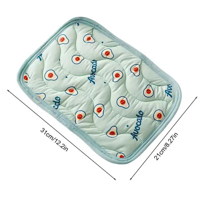 Tapis rafraîchissant pour chat, portable, respirant, lavable, couverture rafraîchissante pour animau