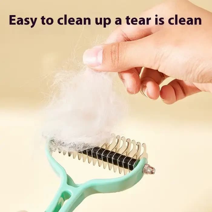 Brosse pour chat, coupe-noeud en fourrure de chat, peigne d'épilation pour animaux de compagnie, out