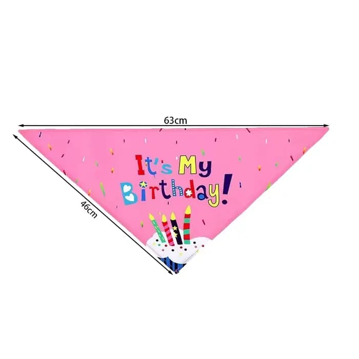 Ensemble de ixd'Anniversaire pour Animaux de Compagnie, Ballon, Bandana, Chapeau, Nministériels d Pa