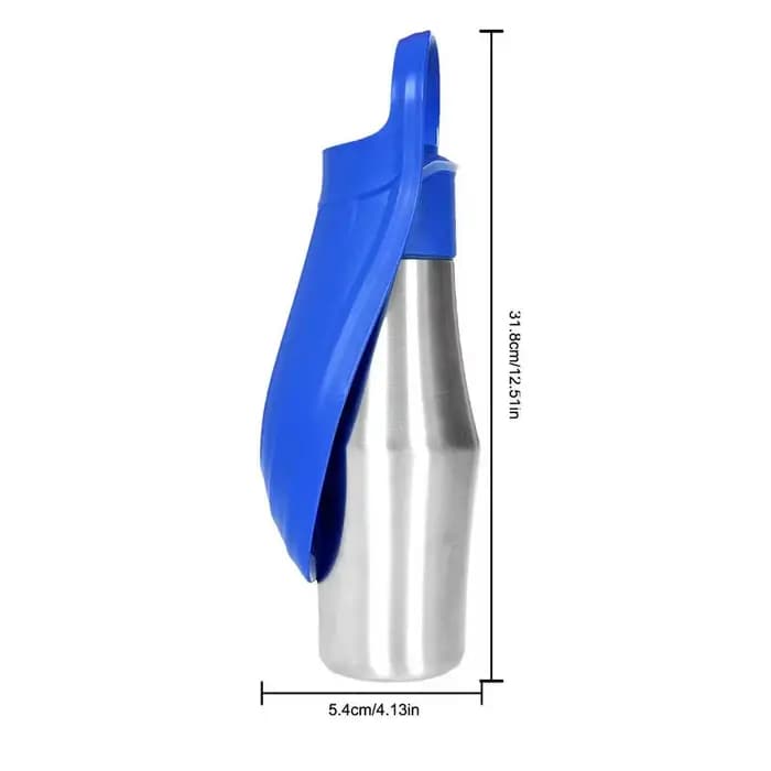 Bouteille d'eau de voyage pour animaux de compagnie de 750ML bouteille d'eau Portable pour chien pou