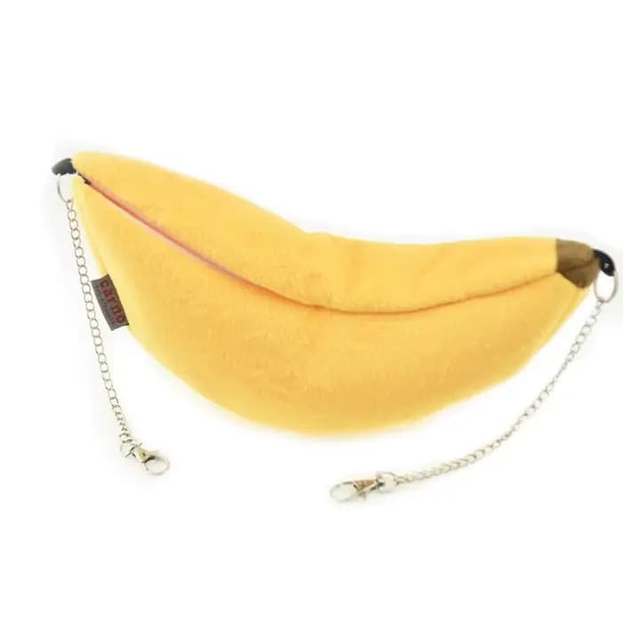 Animaux conception animal de compagnie banane Hamster Rat hamac Cage maison nid Hamster maison chaud