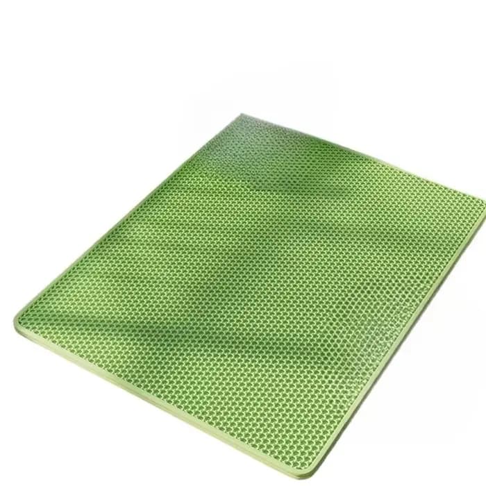 Tapis pour litière de chat - empêche la diffusion de la litière, filtre les projections, garde la li