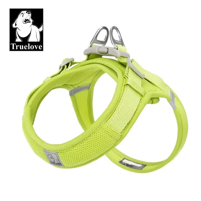 Truelove harnais pour animaux de compagnie pour chiens de petite et moyenne taille maille en Nylon r