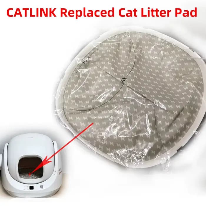 Tapis de remplacement CATLINK pour litière automatique SE / SE LITE, imperméable et anti-fuite, acce