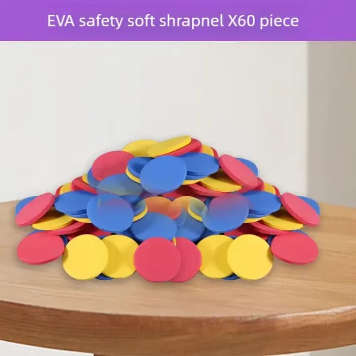 Jouet pour chat et chien avec ensemble de disques volants colorés, lanceur de jouets pour animaux de