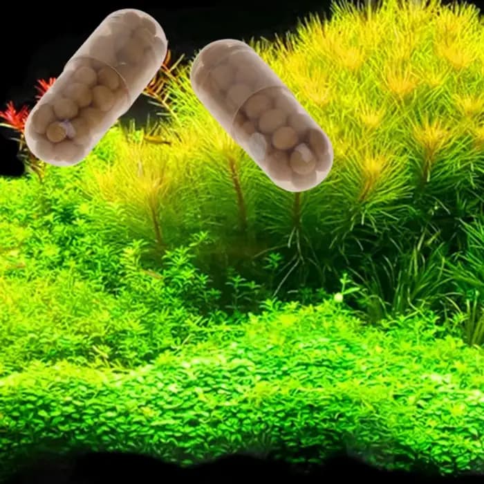 40 pièces onglets engrais pour plantes aquatiques d'aquarium d'eau douce 40 comprimés Capsules avec