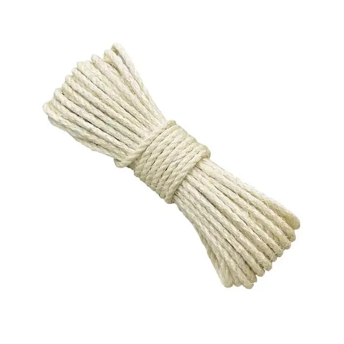 Corde en Sisal naturelle pour arbre à chat, poste à gratter, corde de remplacement pour protéger le