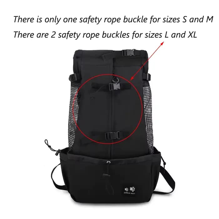 Sac à dos de transport pour animaux de compagnie, pour voyages, promenades et conduite, pour chiens