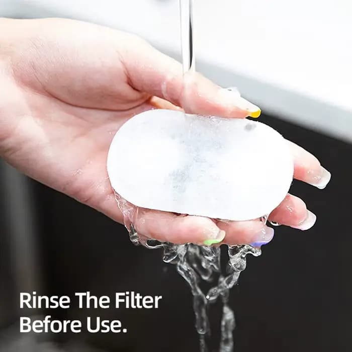 ROJECO filtre de remplacement de fontaine d'eau pour chat pour distributeur d'eau Transparent pour c