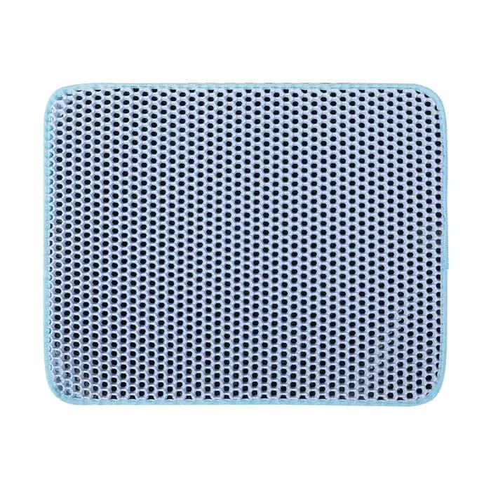 Polymères de Litière Pliable à Double Couche pour Chat, Tapis de Protection pour Animaux de Compagni