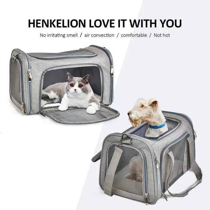 Sac de Transport pour chiens, sac à dos latéral souple, porte-animaux de compagnie, sacs de voyage p