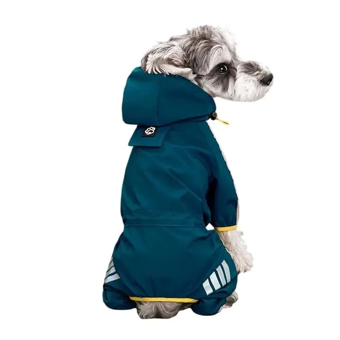 Imperméable Réfléchissant pour Chien – Vêtement de Pluie pour Animaux de Compagnie (Chihuahua, Malte