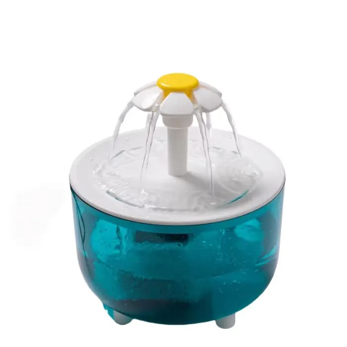 Fontaine à eau pour chat, distributeur d'eau pour animaux de compagnie à recirculation de 1,2 L, ali