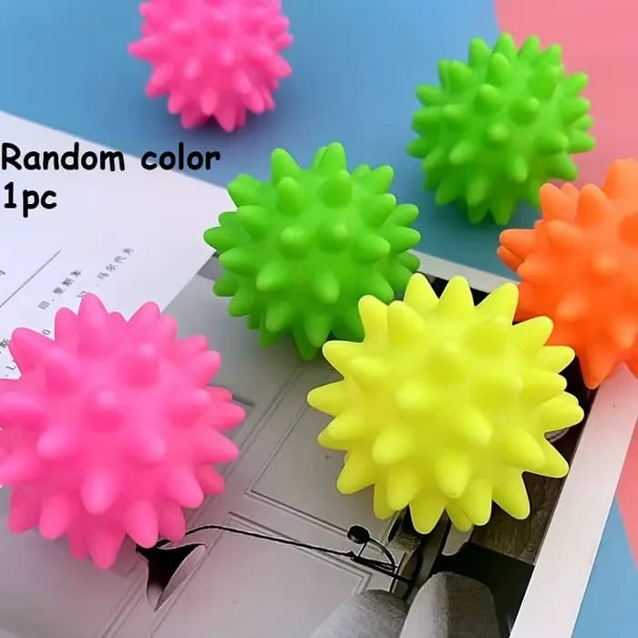 Jouet en caoutchouc coloré durable et résistant aux morsures - Parfait pour mâcher et jouer, engage
