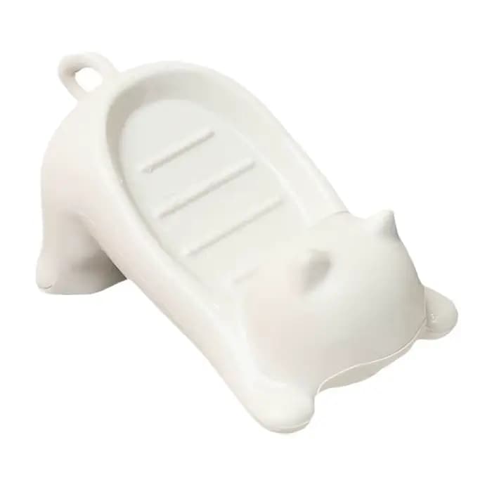 Porte-savon chat dessin animé mignon avec support en plastique de Drainage pour salle de bain, idéal