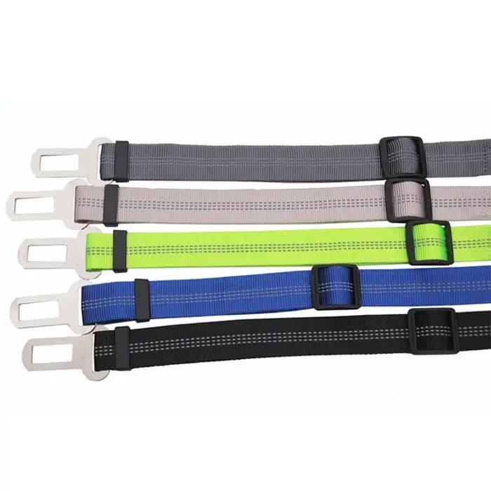 Ceinture de sécurité réglable pour chien, laisse de voiture pour animaux de compagnie, fils de sécur