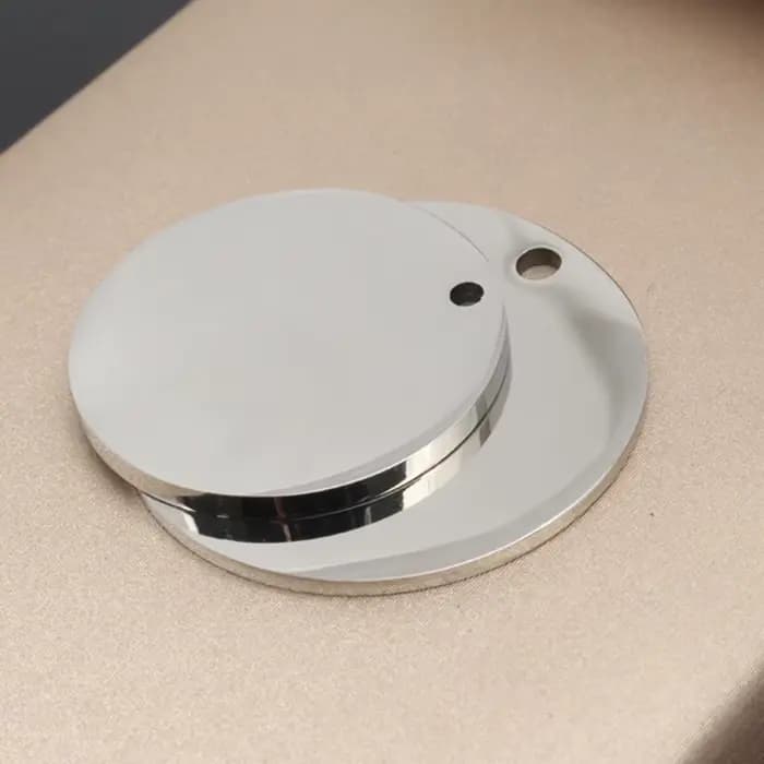 Collier personnalisé avec nom de chien et chat, accessoires circulaires personnalisés, étiquette d'i