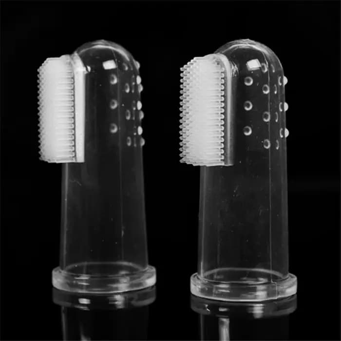 Brosse à dents Super douce pour animaux de compagnie, brosse pour chien en peluche, mauvaise haleine