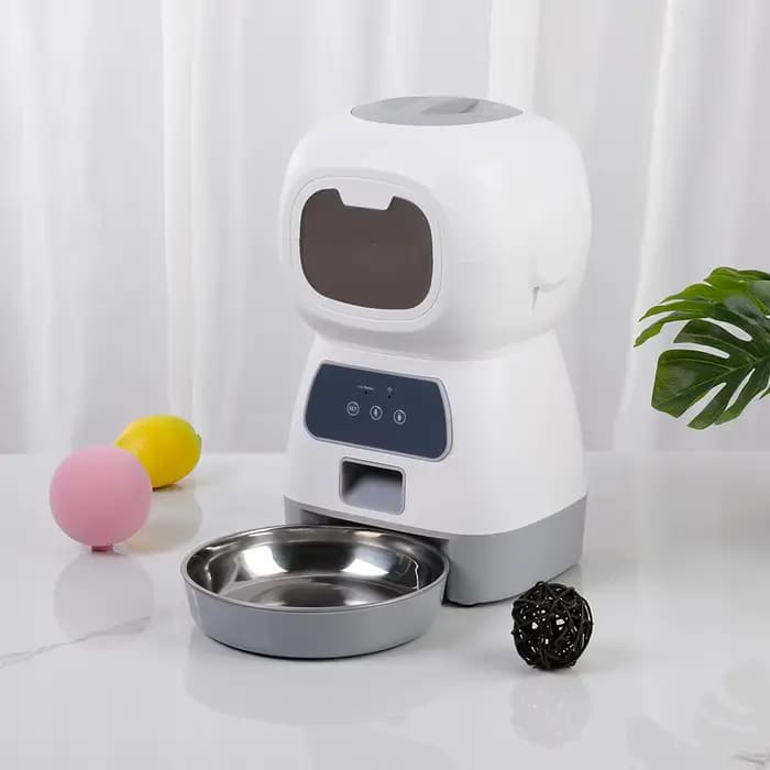 Distributeur automatique de nourriture pour animaux de compagnie 3,5 L avec application WiFi, distri