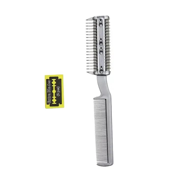 Tondeuse et peigne de toilettage pour animaux de compagnie avec 2 lames, rasoir de coupe et d'éclair