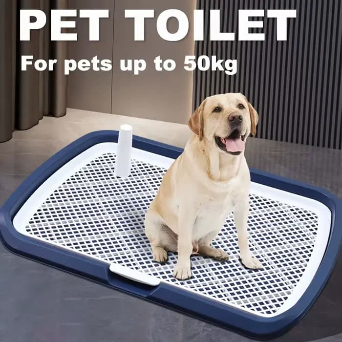 Pot de toilette en plastique réutilisable pour animaux de compagnie, support de pipi pour chien avec