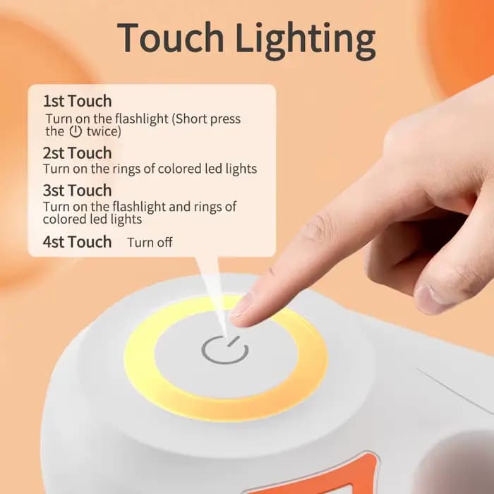 ROJECO 5M automatique rétractable chien laisse LED lumineux leader mode sangles lumineuses pour chie