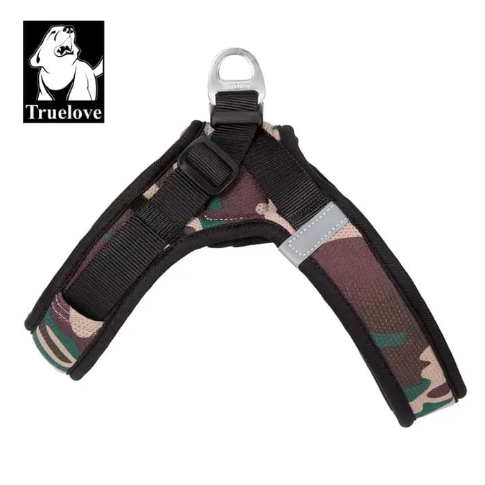 Truelove harnais pour animaux de compagnie pour chiens de petite et moyenne taille maille en Nylon r