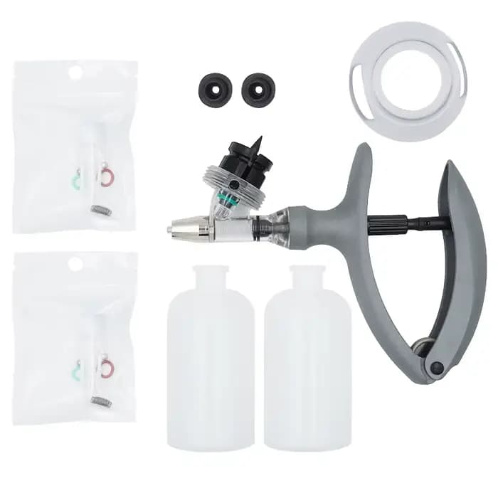 Seringue continue vétérinaire automatique, 1ml/2ml/5ml, Injection animale, vaccine réglable pour bét