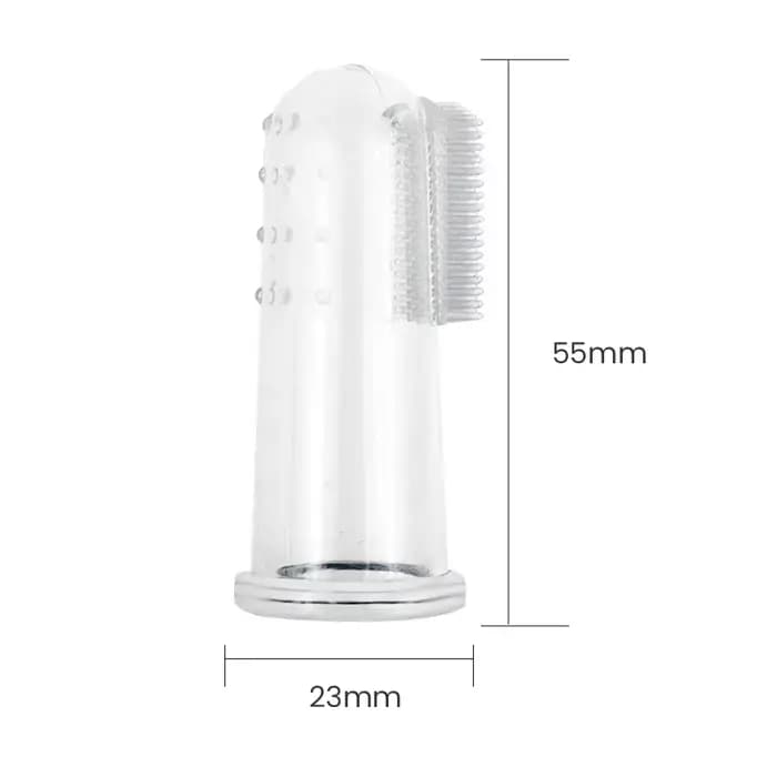 Brosse à dents Super douce pour animaux de compagnie, brosse pour chien en peluche, mauvaise haleine