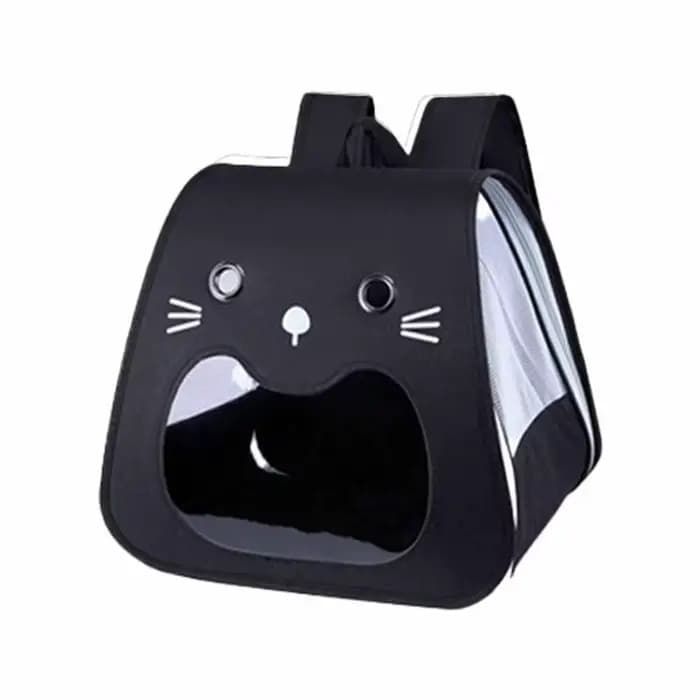 Sac de transport pour chat pliable et mignon, grande capacité, respirant, sac à dos de transport pou