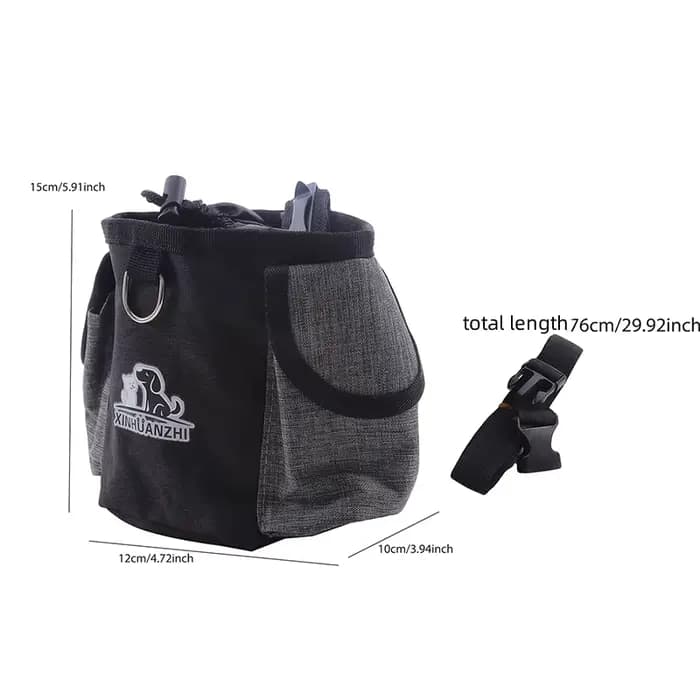Pochette d'alimentation Portable en plein air pour chien, sacs d'entraînement portables pour chien,