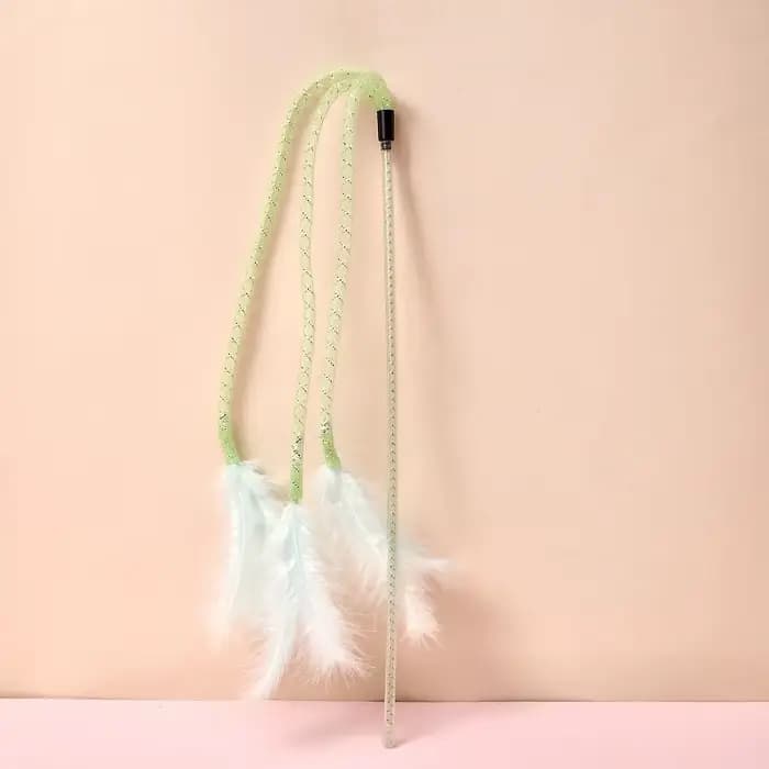 Self Hi Feather Jouets pour chats, anciers de jeu, degré de morsure, jouets interactifs amusants pou