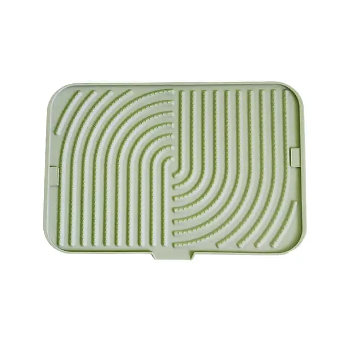 Tapis de litière en Silicone pour chat, fournitures pour animaux de compagnie, Anti-épissure, antidé