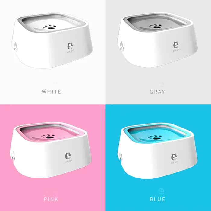 Bol à eau pour chien personnalisé anti-déversement, flottant, ne mouillant pas la gueule, distribute