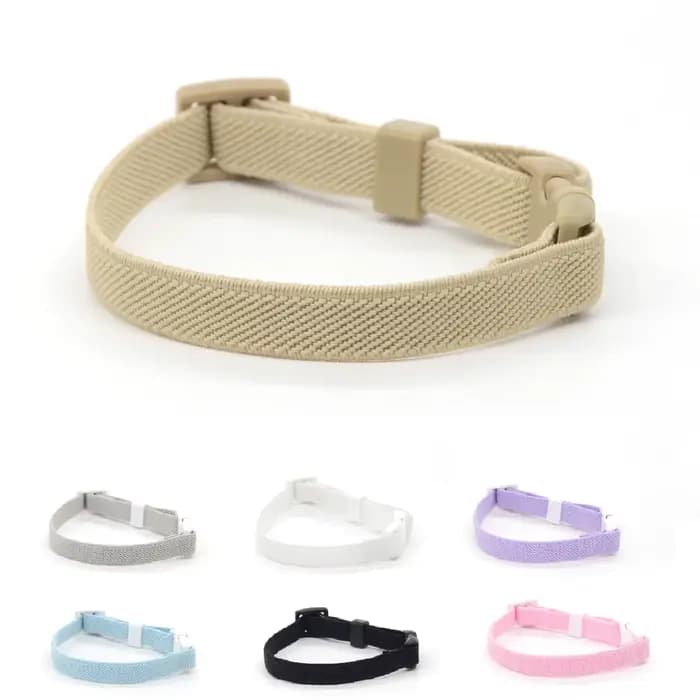 Collier de sécurité mignon pour chat, colliers élastiques extensibles, collier pour chaton léger à l