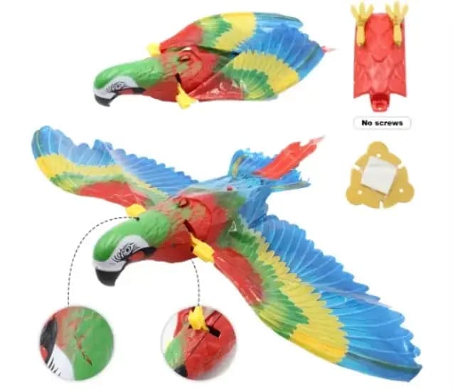 Jouets électriques interactifs pour animaux de compagnie, simulation d'oiseau, jeu de teasing, ULà g