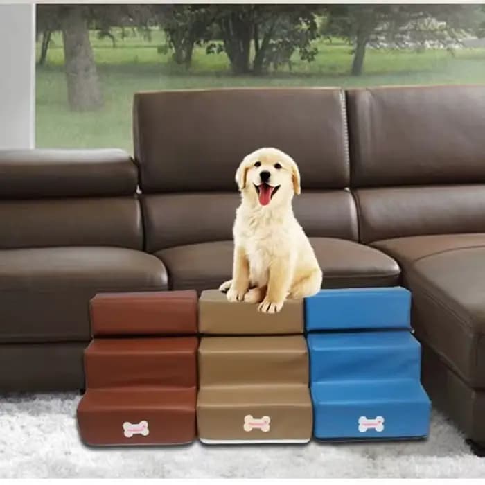 Maison pour Hot Dog, escaliers pour animaux de compagnie, 3 marches, pour petit chien, chat, rampe p