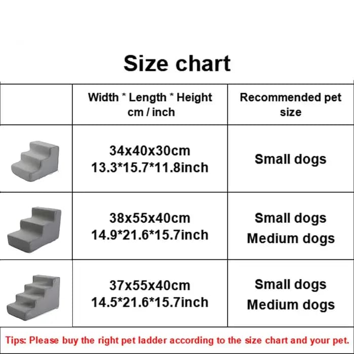 Escaliers pour animaux de compagnie jouets chat chien échelle 2 3 4 marches escaliers pour chiens ch