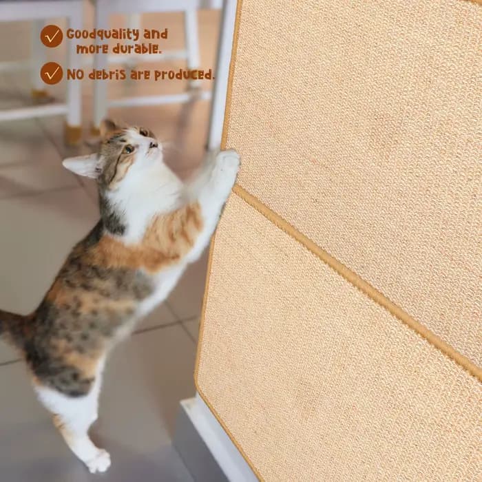 Protecteur de meubles en sisal pour canapé, grattoir pour chat, polymère contre les rayures, arbre à