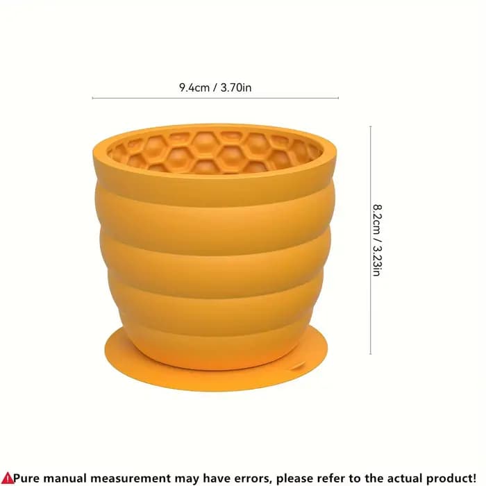 Tasse de bol pour chien à alimentation lente en silicone – Conception de distraction antidérapante p
