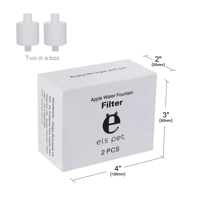 Pompe à mousses de remplacement pour distributeur d'eau automatique, filtre à charbon actif pour fon