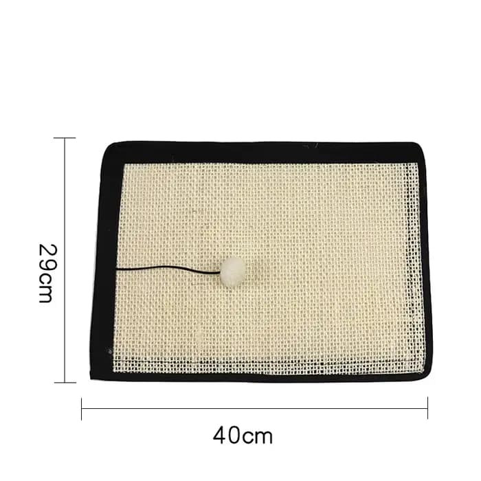 Tapis à gratter pour chat, tapis à gratter en forme de souris drôle, tapis à gratter antidérapant po